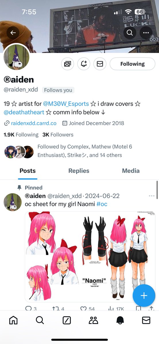 KianTheRat's tweet photo. No way Raiden followed me🙏🏻 https://t.co/lIoIuPJ5lF