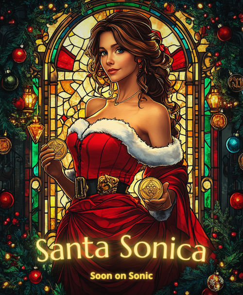 Santa Sonica: Where Degens Never Fear Again...

Buy $SANTA, Mint = participate, be bless, be chosen.

Soon on Sonic degen.express

$SANTA $FTM bridge to $S