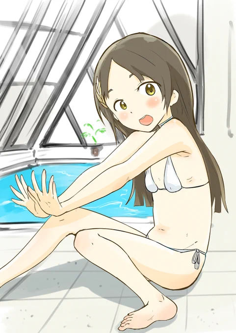 #今年も残りわずかなので今年一番伸びた絵を貼る 千奈っちゃんでした 