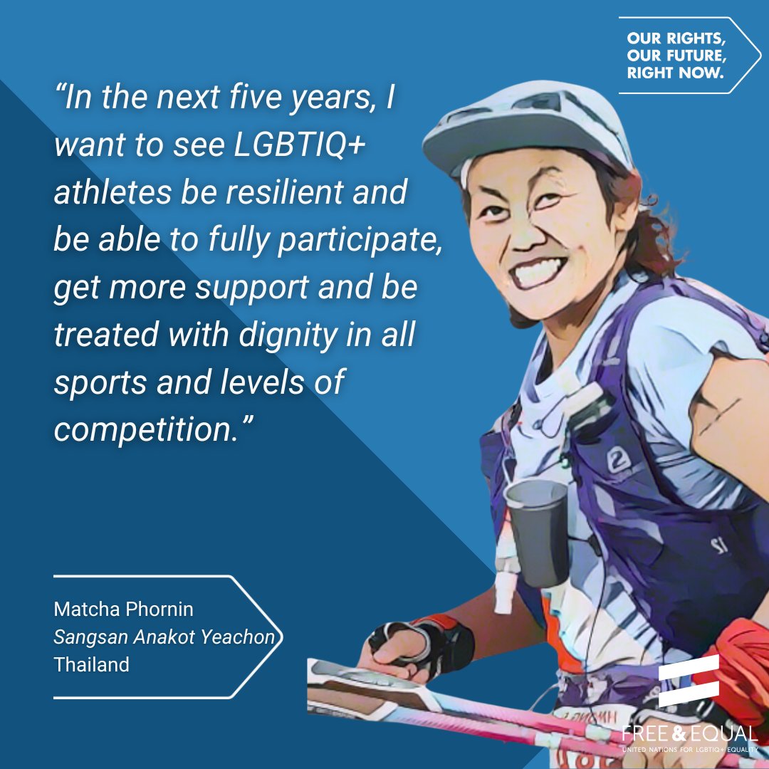 For #HumanRightsDay, we asked activists from all over the world what change they would like to see that will help create a free &amp; equal world.

They spoke about support from communities, hate crime laws, and inclusion in the world of sports.
#OurRightsOurFuture