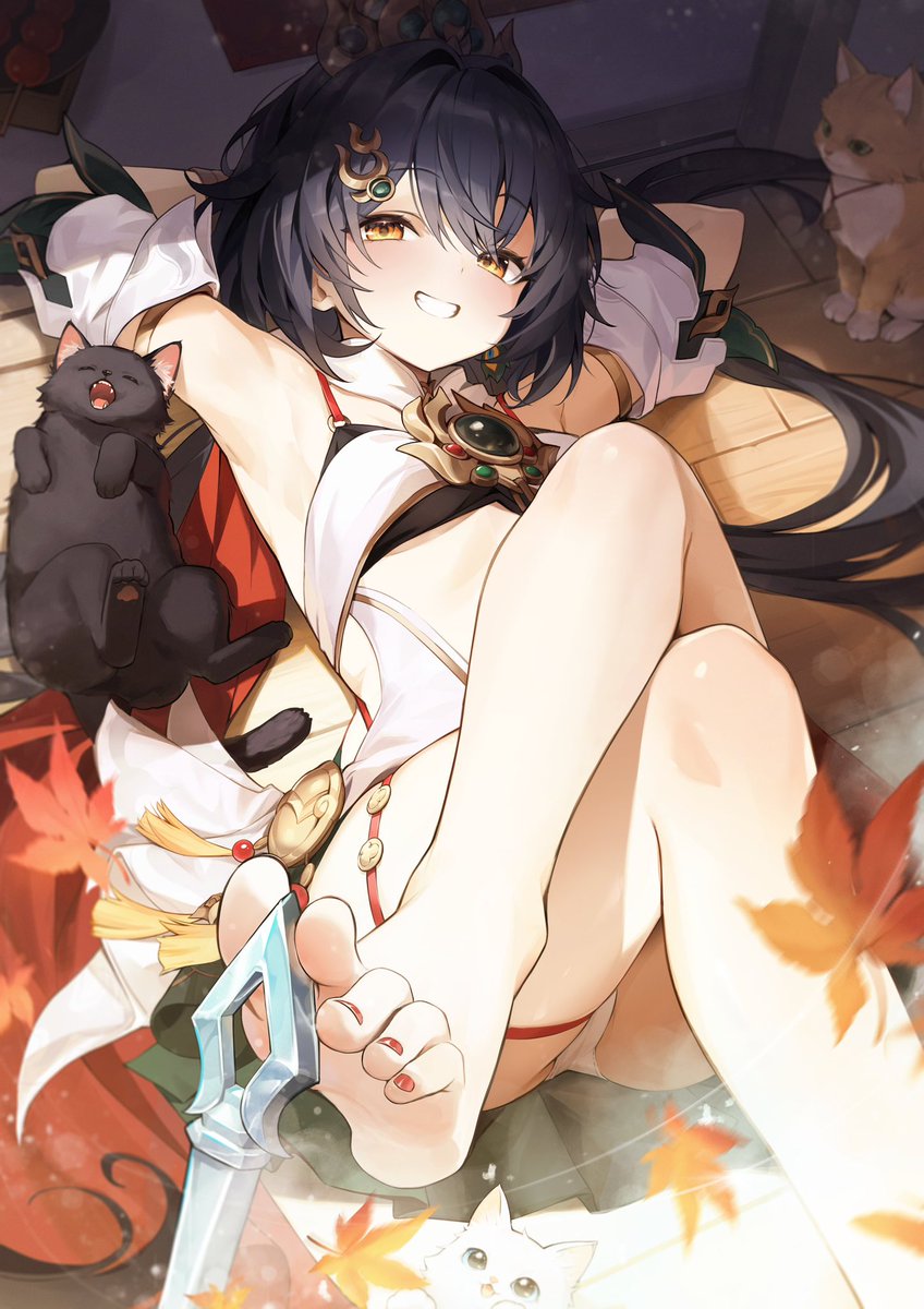 hirokdy's tweet photo. #今年も残りわずかなので今年一番伸びた絵を貼る
猫たちがたくさん🫠 https://t.co/mNy3OJUJXh