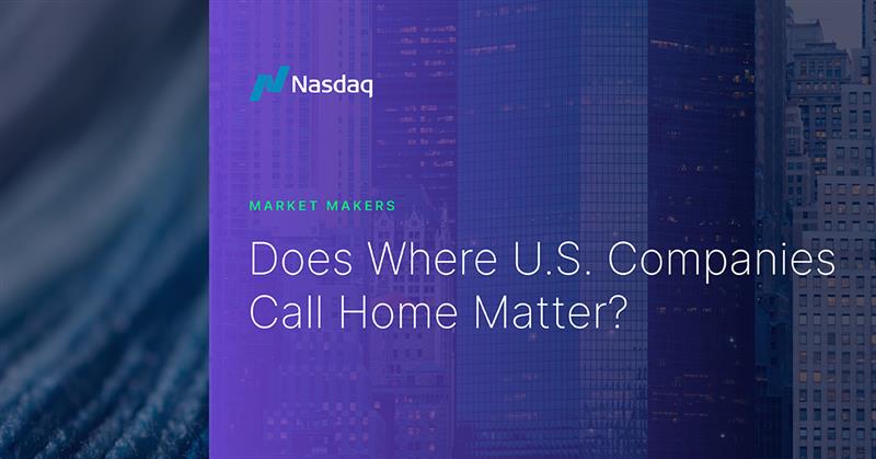 TradeTalks's tweet image. What’s moving markets this week? 

Learn where U.S. companies are domiciled, why some regions specialize in one sector more than others, and why this all matters with @Nasdaq Chief Economist @phil_mackintosh on #MarketMakers: spr.ly/6011QnMcz