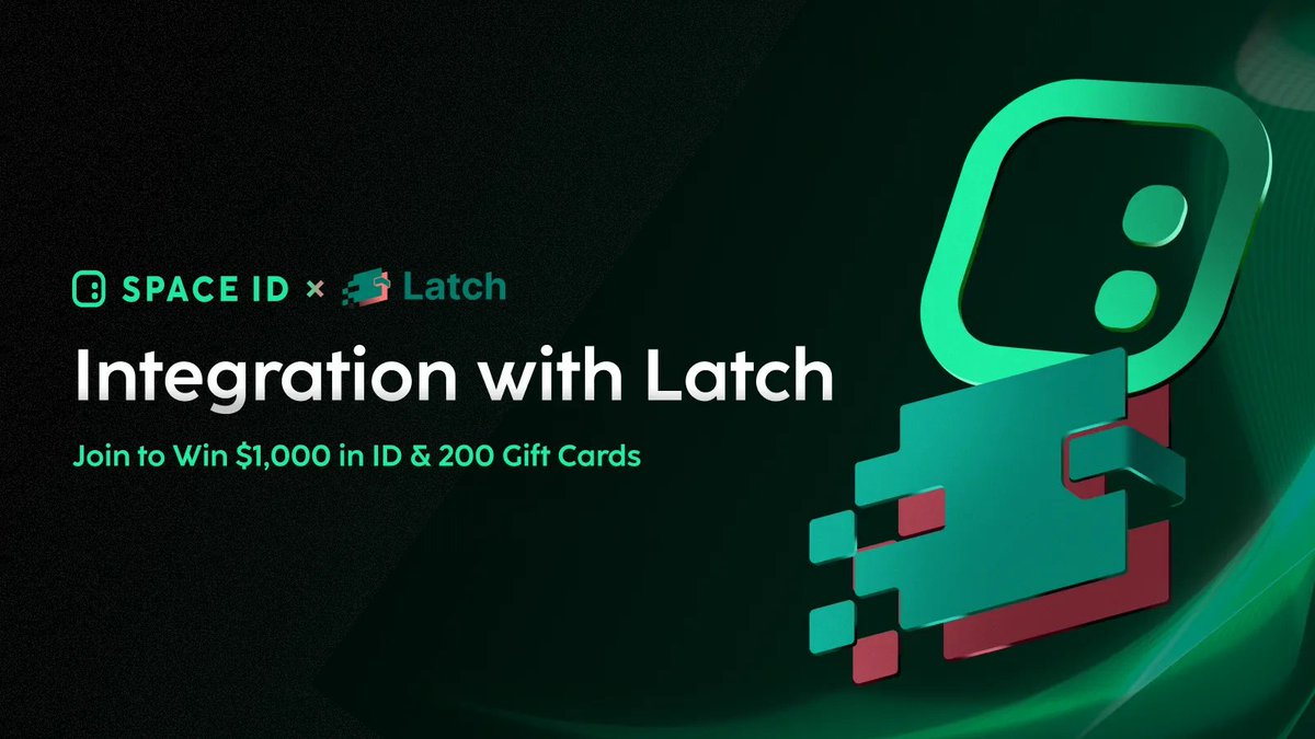 SPACEID's tweet photo. We have BIG news! 😍

Our DAO just approved transferring $1M of idle treasury funds into the Latch protocol for DeFi yield 💸

It’s official 🫡 we’re partnering with @UseLatch 🥳

$1,000 of ID and 200 gift cards are up for grabs!

@Galxe campaign here: https://t.co/Rboy7SBc94 https://t.co/d64rdVRlFX