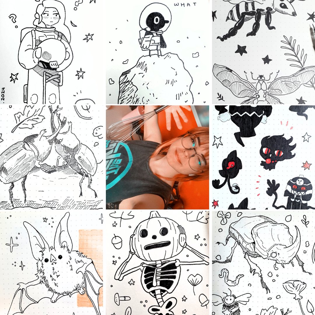 hace casi 10 años que dejé de dibujar por culpa de la universidad porque me quitaba todo el tiempo y energía disponible. 2024 ha sido el año en el que he vuelto a reconciliarme con los lápices.  

2025 será para aprender en digital, mark my words ✨

#artvsartist2024 #artvsartist