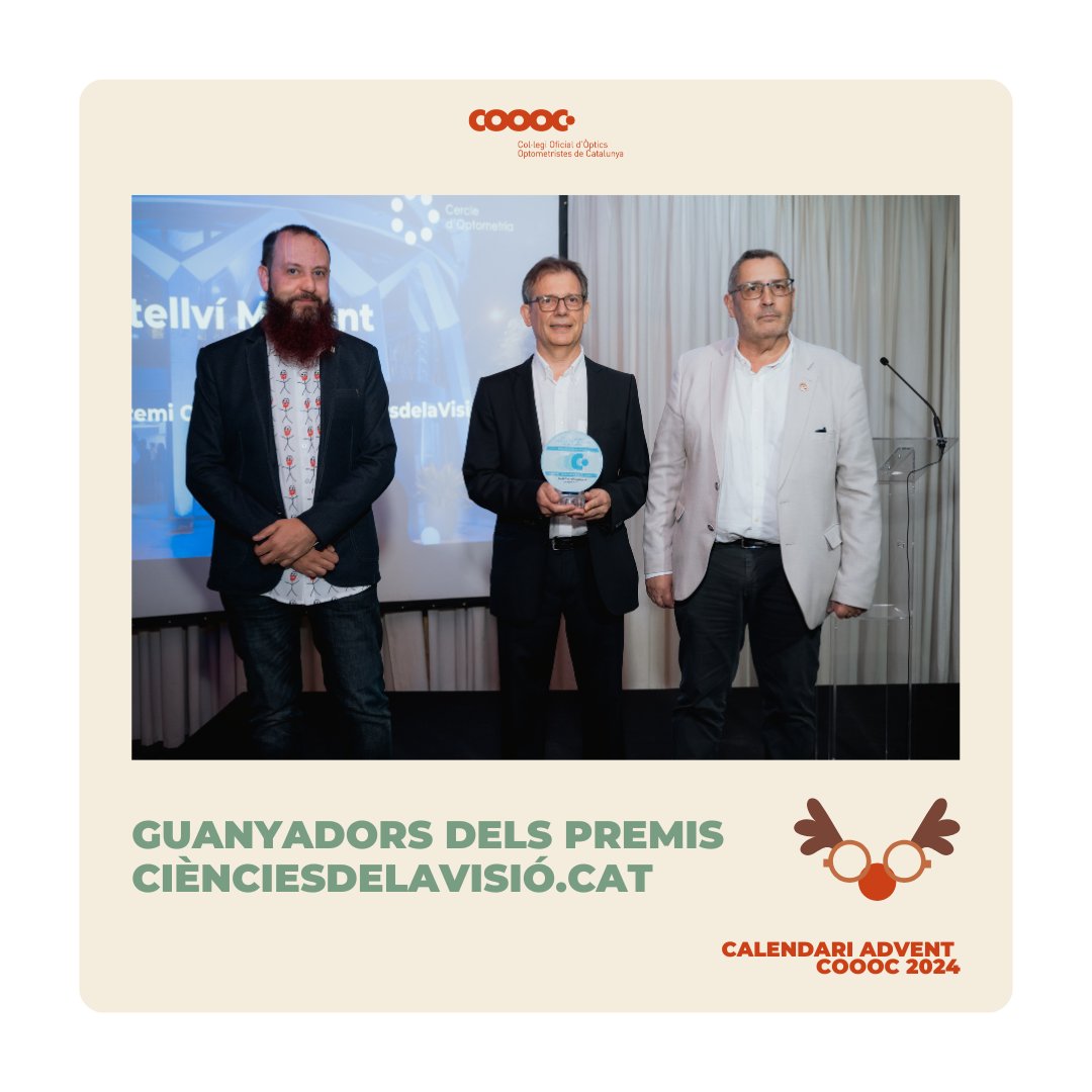 🧬 La investigació ha estat clau aquest any amb nous estudis en optometria amb els premis i les beques del Cercle d'Optometria. Recordem els guanyadors d'aquest any: 

👉 Llegeix més sobre els premis: coooc.cat/la-nit-de-lopt…