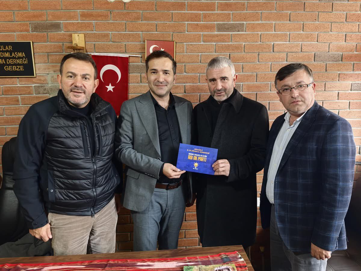 Gebze Ordulular dernek Başkanı Barış Sönmez’i yönetimimizle birlikte ziyaret ederek Cumhurbaşkanımız Sayın Recep Tayyip Erdoğan’ın Katılımıyla gerçekleştireceğimiz Kocaeli 8. İl Kongremize davette bulunduk. 

#AkPartiGebzeSahada