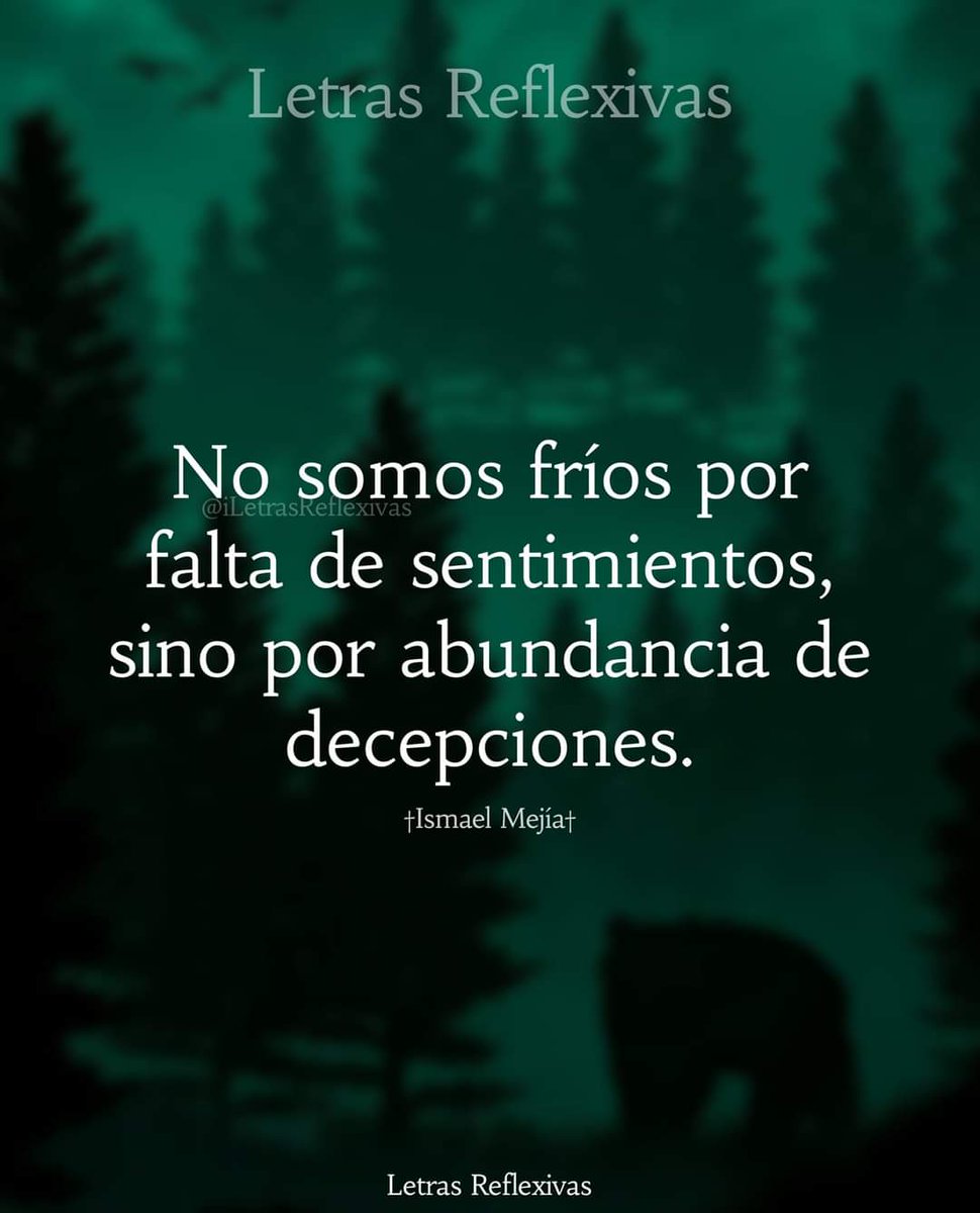 No somos...