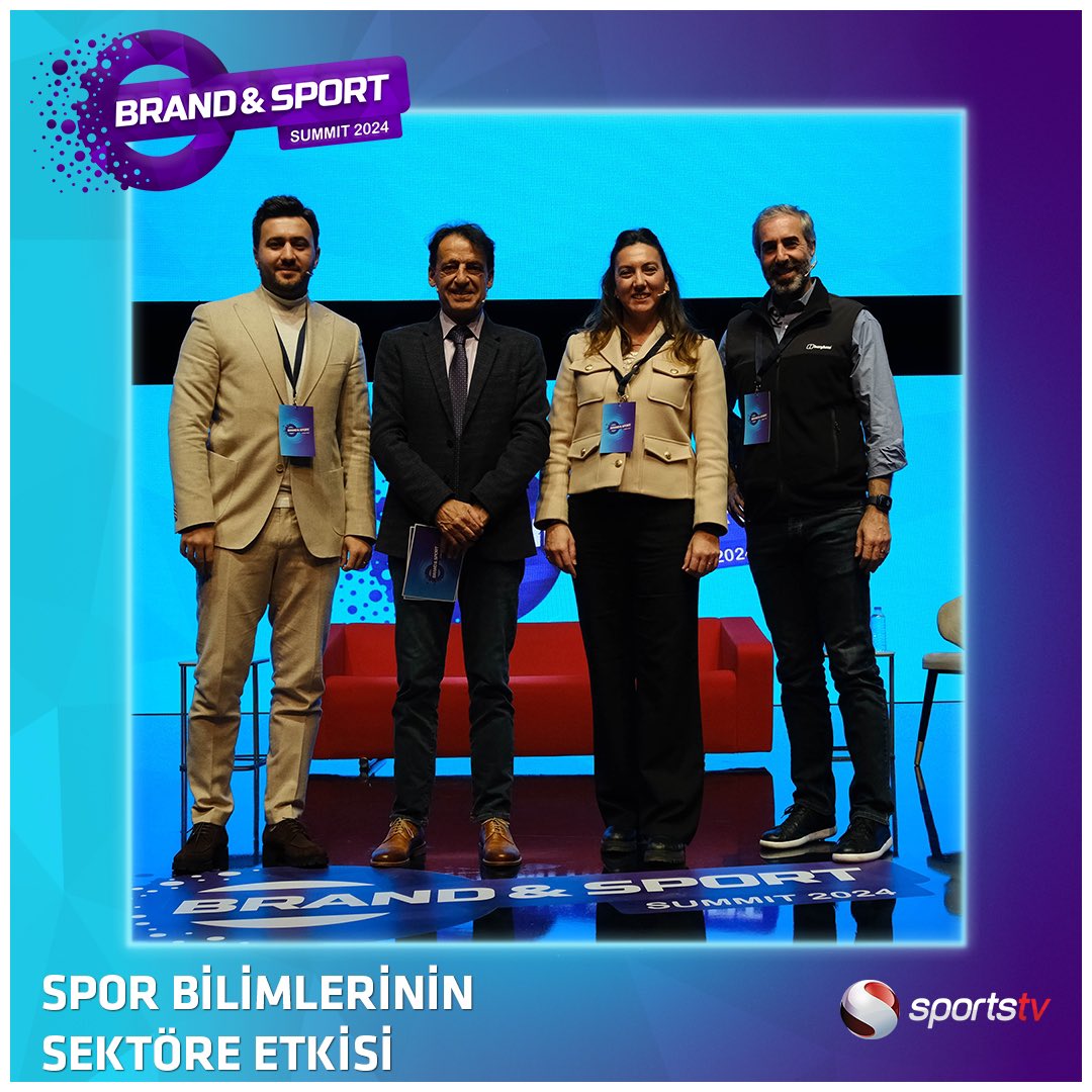 Spor Bilimlerinin Sektöre Etkisi oturumunun değerli katılımcılarına teşekkür ederiz.

Brand &amp; Sport Summit 2025’te yeniden buluşmak dileğiyle.

#brandnsportsummit