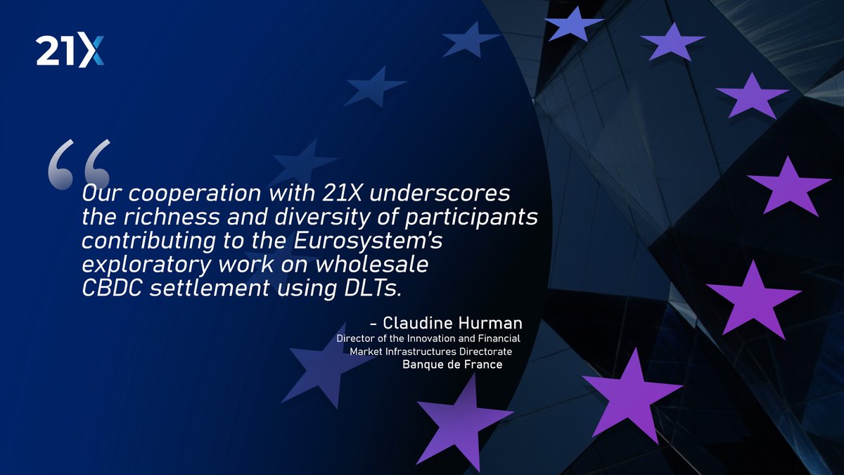 21X - European DLT Exchange tweet media