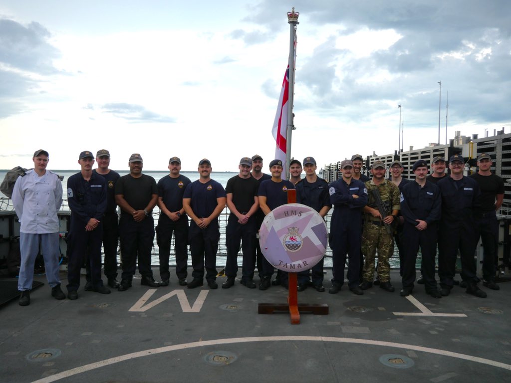 Throughout November, the ship's company grew beards to raise awareness for men’s health. By month’s end, the beards came off, leaving only the best mustaches standing. Together, we raised £760 for charity! #MensHealth #Movember