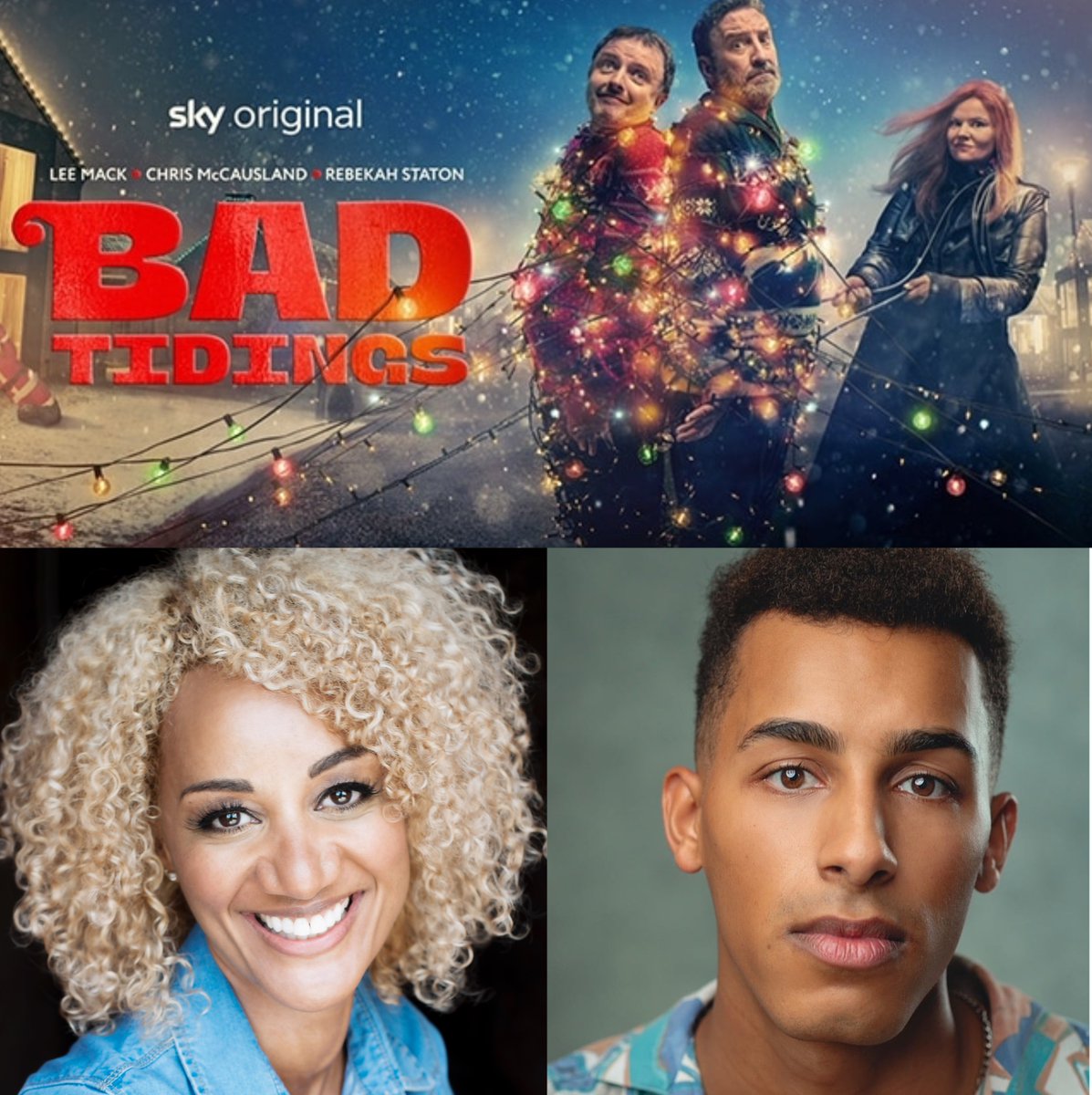 BelfieldWard's tweet photo. Bad Tidings airs tonight on @skytv Max at 7:30pm with @TupeleDorgu as 'Sabrina' and @BraydenEmmanuel as 'Officer Boyce'. Casting by @cat_willis CDG https://t.co/8kmXz1sq2G