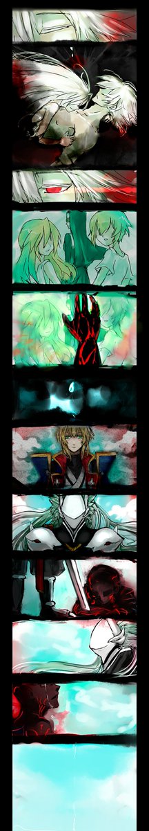 yogiri1917's tweet photo. #今年も残りわずかなので今年一番ぶっ刺さった絵を自分で言う
BBCTハクメンさんルート(CT資料集のSSネタ) https://t.co/nYlhcEK61S