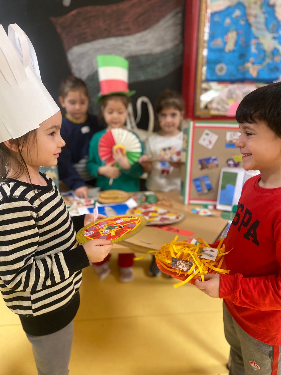 Anaokul öğrencilerimiz ülkelerden "İtalya"yı tanıdı. Her ülkenin kendine ait özellikleri olduğunu öğrenip, çeşitli etkinlikler yaptı.🇮🇹🍝🍕