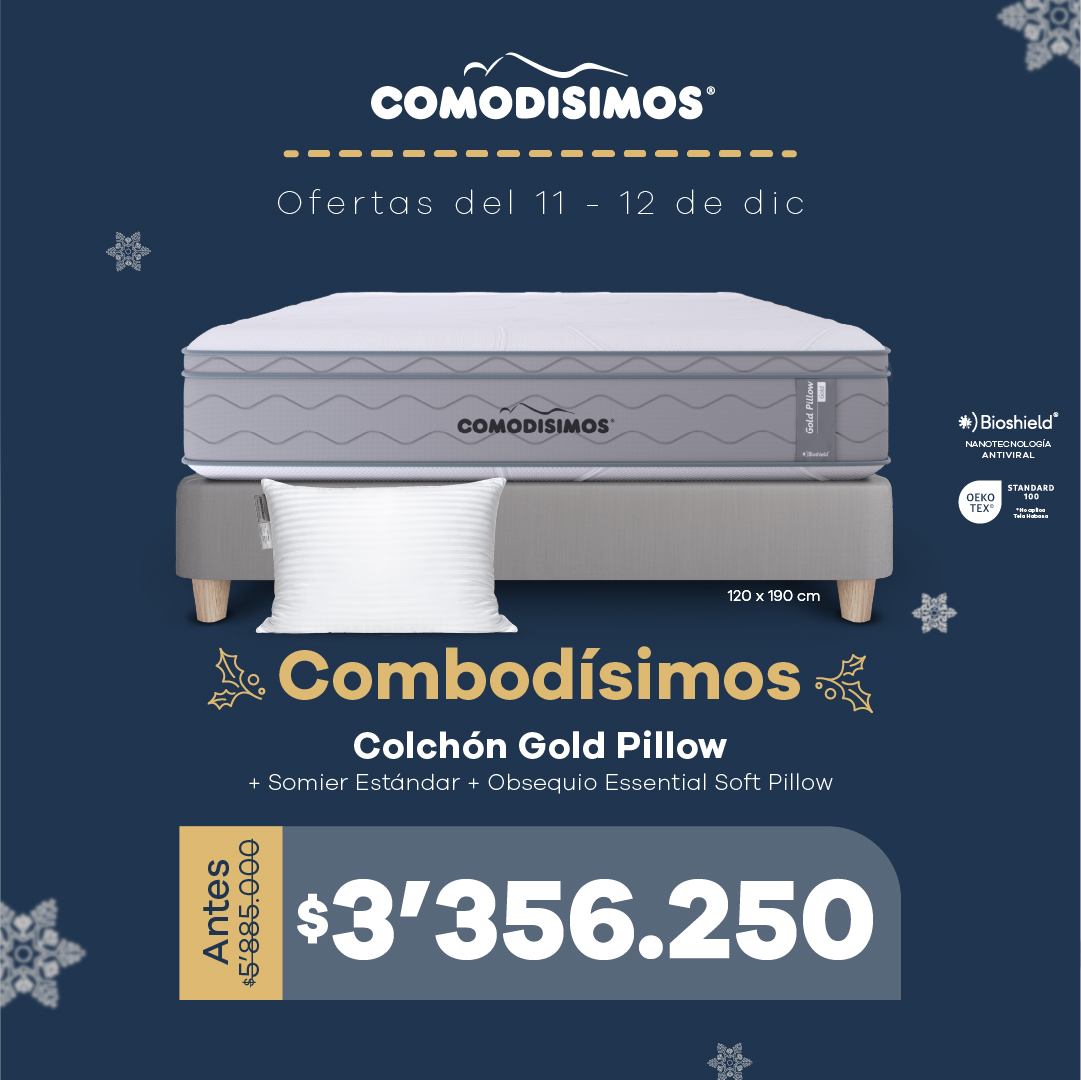 Comodisimoscol's tweet photo. Ha llegado el momento ideal para brindarle bienestar a tus seres queridos 🤩. El 11 y 12 de diciembre tenemos los Combodísimos con ofertas sorprendentes .🎁Visita pronto tu tienda más cercana o nuestra página web. 🏃🏃‍♀️
#compras #comprasonline #compraenfamilia #hogar #comodisimos https://t.co/8LphdoW3k3
