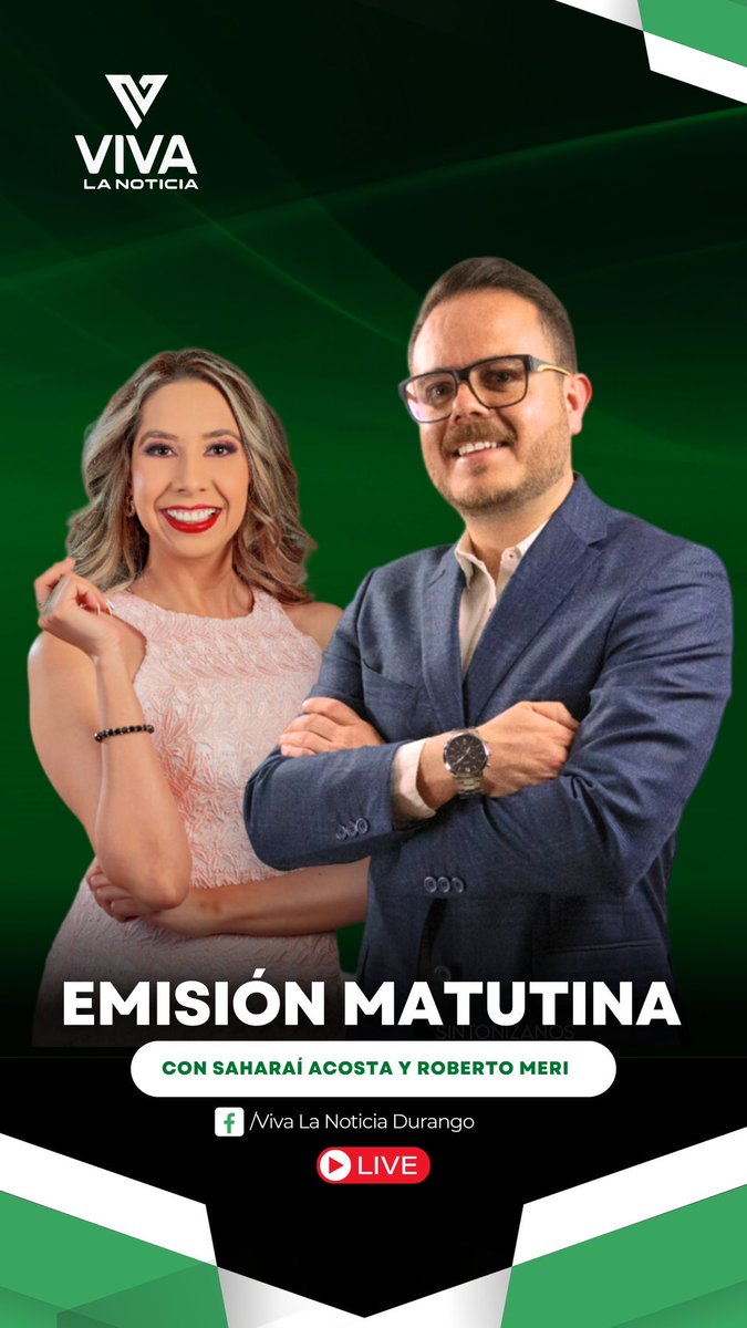 vivalanoticiadg's tweet photo. Buenos días ! ☀️

Escucha las noticias más trascendentes de #Durango y el país con @MSaharai y @RobertoMerii por @LaKeBuenaDgo 

Sintonízanos por 📡

📻 94.5 en #Durango 🦂
📻 93.3 en #ElSalto 🌲
📻 93.7 en #Canatlán 🍎
🔗 A través de facebook.

#VivaLaNoticia 🟢 https://t.co/BQjxrq8VIR
