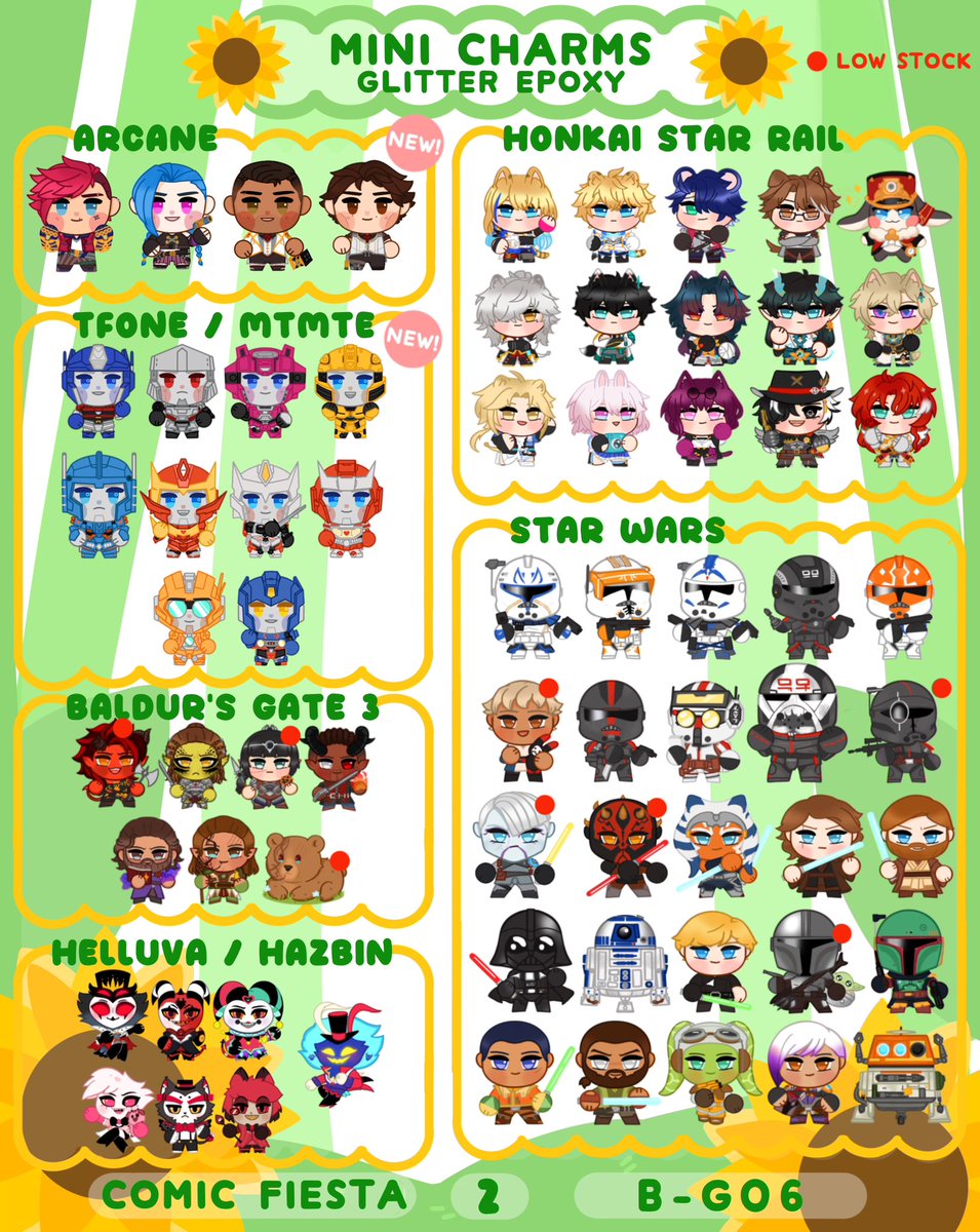 buttooti's tweet photo. rts are appreciated! 💓

helloo! heres my comic fiesta 2024 catalogue! ٩̋ʕˊ•͈ w •͈ˋʔو come find @tishawish_&amp; i at booth B-G06 ! 💕

my pre•rder form 🔗 below! ↓
🌻 1/4 🌻
#cf2024 https://t.co/cIoM9TPZGZ