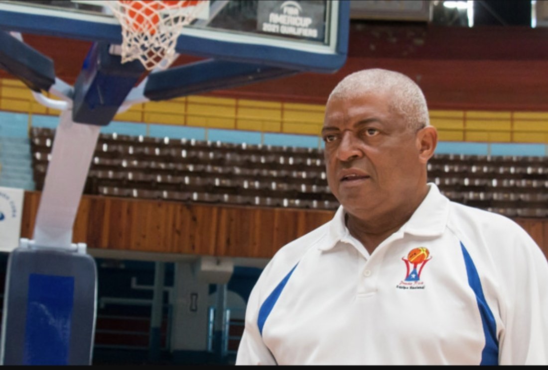 CMontiller's tweet photo. Duele conocer que ha fallecido Adalberto Rodríguez Aguilar, "El Sapo". Figura icónica de nuestro #baloncesto, trabajó con pasión hasta el último instante, siempre entusiasta y entregado al máximo. Nuestras condolencias para familiares y amigos. #DeporteCubano https://t.co/7QUS7730hZ
