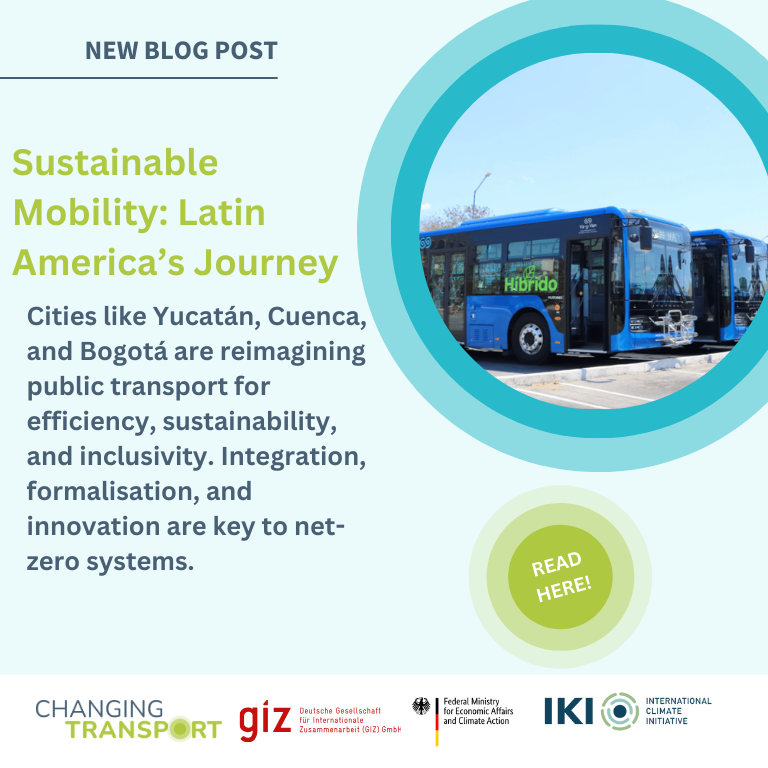🚍 Latin America’s public transport faces challenges—but progress is happening!

From Santiago’s integration to Bogotá’s innovation, cities are paving the way for net-zero mobility. 

Read more: bit.ly/3VzKj5k

#WeChangeTransport #SustainableMobility