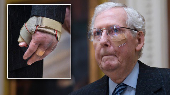 mike4882_h's tweet photo. WOW @LeaderMcConnell makes @JoeBiden look #sharpAsATack
It’s time to #DitchMitch https://t.co/neVn2V96g6