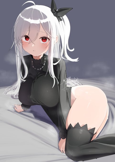 えっちなの描こうと思ったのに健全になっちゃったスカジ

#アークナイツ 