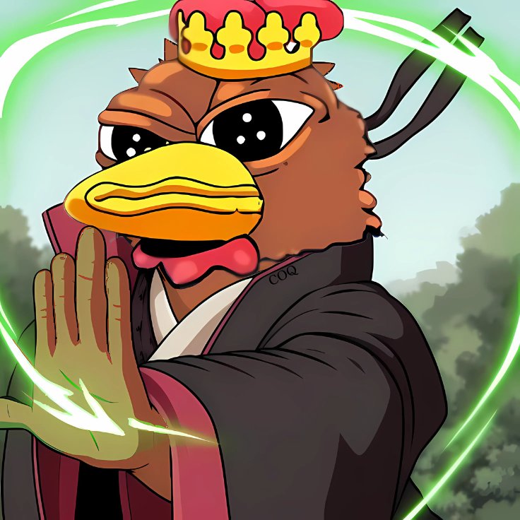 I Believe in something. $COQ 🐓🔺