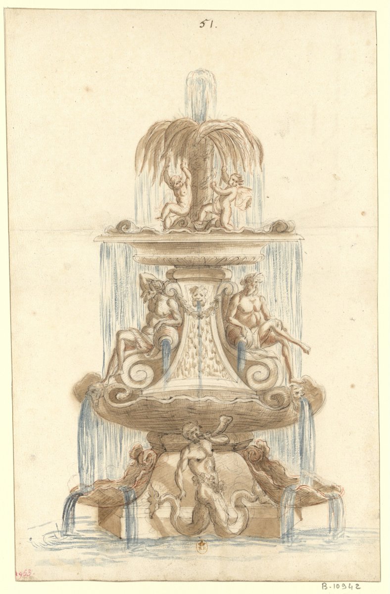 #PlanduJour Fontaine pour le parterre de l'Amour, actuel parterre du Midi <a href="/CVersailles/">Château de Versailles</a> [vers 1670]  

#VERSPERA Dessin conservé <a href="/laBnF/">La Bibliothèque nationale de France</a>, RESERVE HA-18 (50)-FOL ➡️ …images.chateauversailles-recherche.fr/?query=search=…

#versaillesrecherche