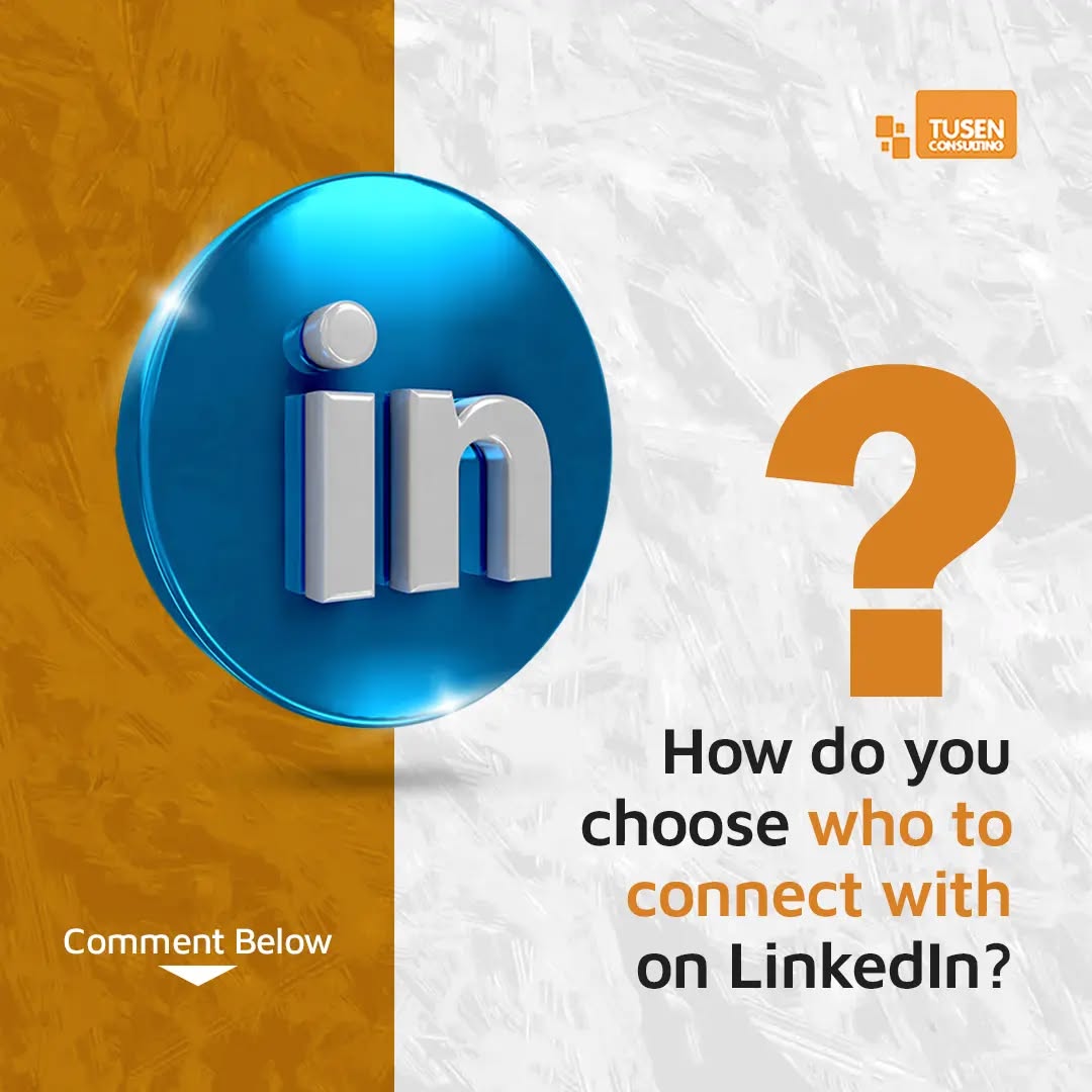 TusenConsulting's tweet photo. HR Pros, how do you choose who to connect with on LinkedIn? 
Do you focus on shared interests, industry relevance, or potential collaborations? Building a strong network starts with intentional connections.
Tell us your strategy in the comments?  #hrprofessionaltips #linkedin https://t.co/lAx23VzpwP