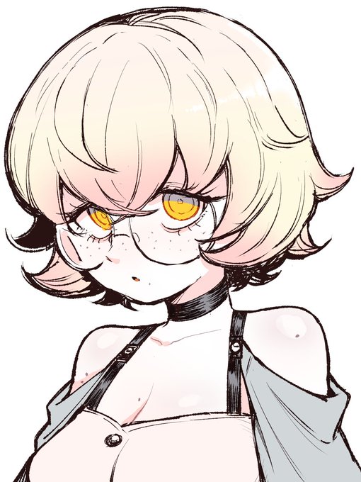 細部は置いといて、このキャラの髪型どっちが良い?
差は耳が出てるか否かです 