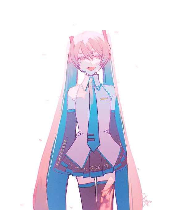 初音ミク落書き 