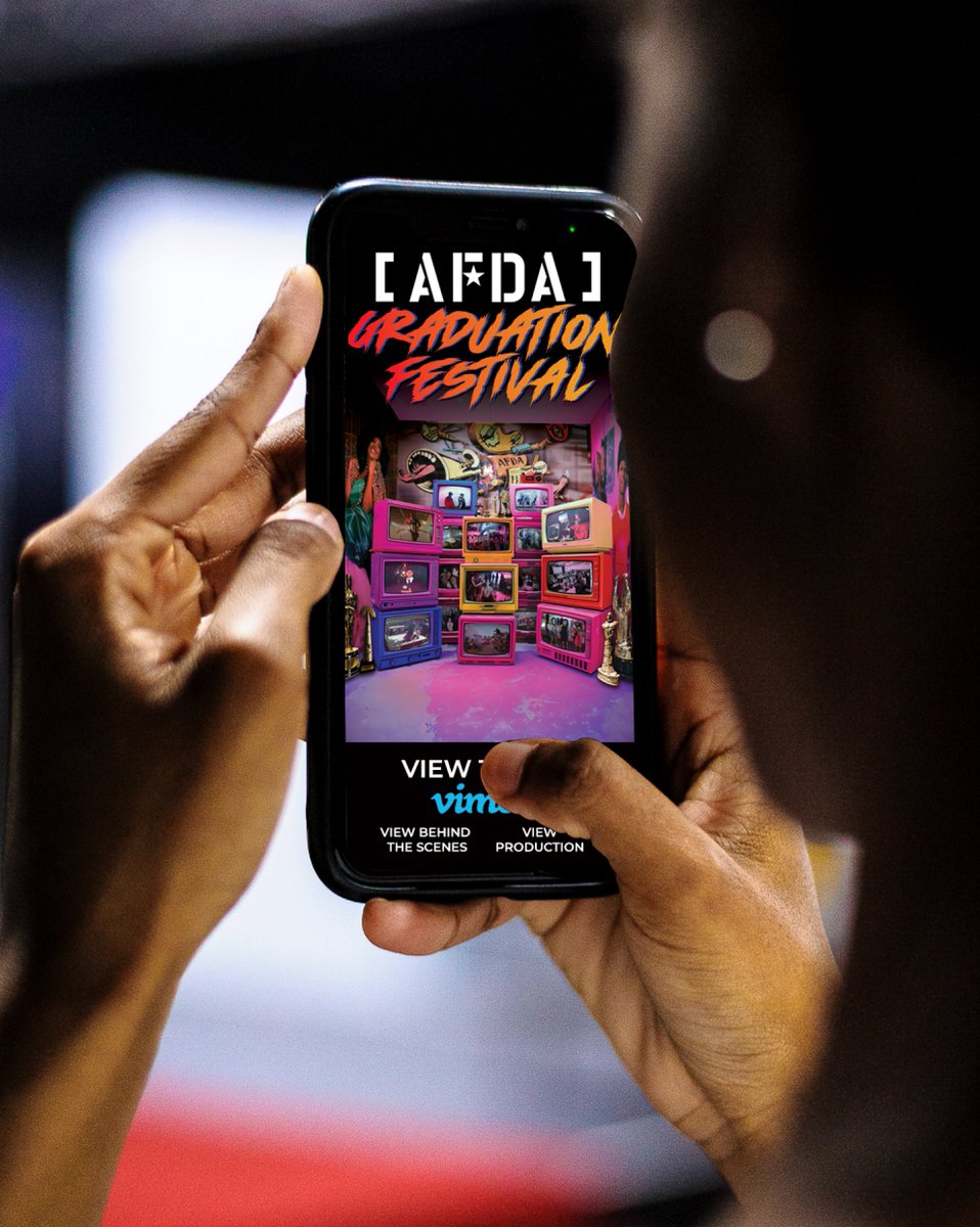 afda_co_za's tweet photo. 🍿 Binge-watch AFDA 2024 Graduation Festival films 🎥
Not only can you binge-watch over 60 productions, but you can also watch the behind the scenes and the trailers.
🔗It’s just a click away: https://t.co/xARqW4dLhO ◀️
#AFDA #AFDAforEveryone #HumansofAFDA https://t.co/7iKeRIMHmf