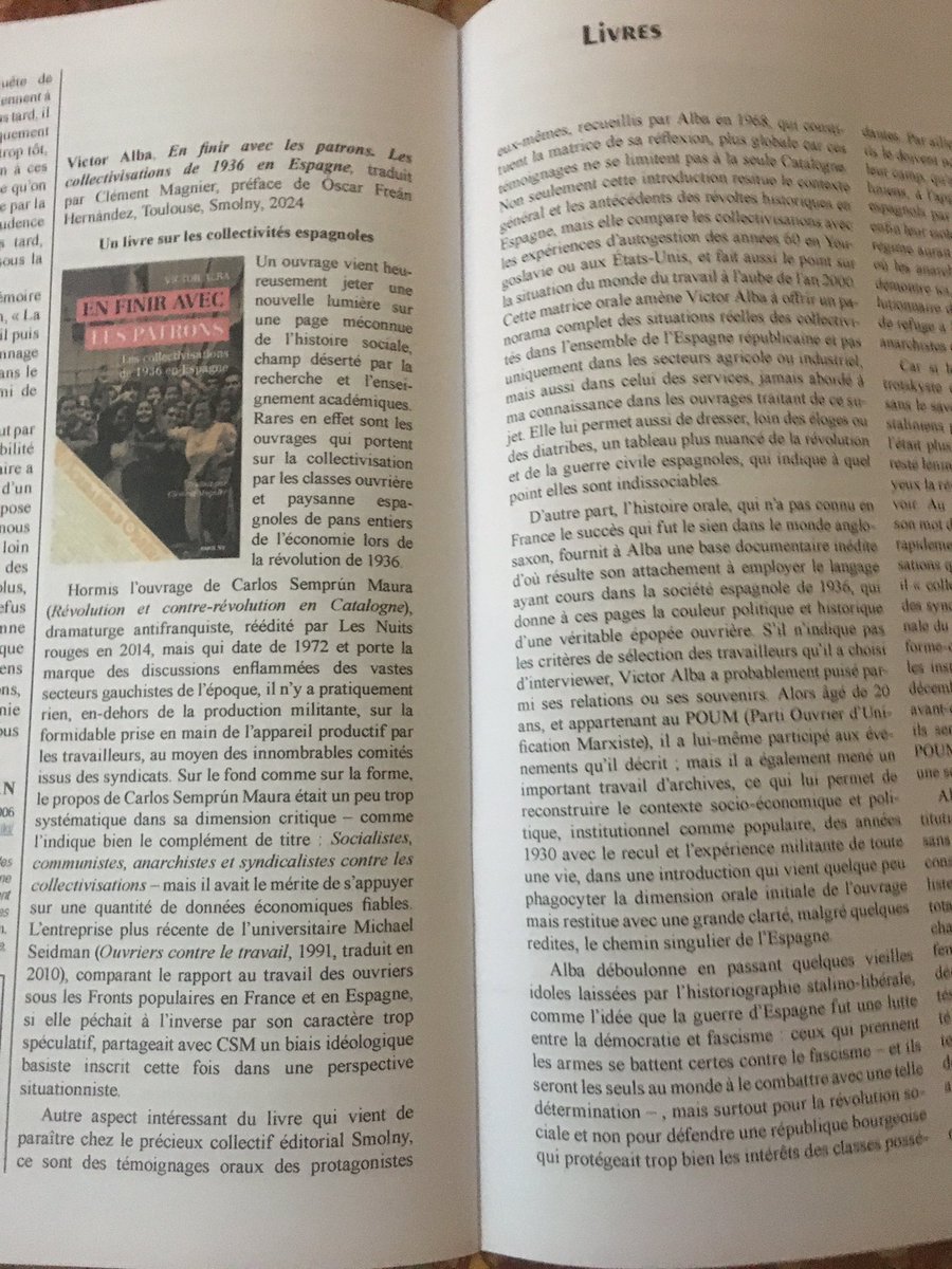 i_jurkovic's tweet photo. Dans la Révolution prolétarienne, une recension d’une des dernières parutions de @CoSmolny https://t.co/sqOXZuvNj1