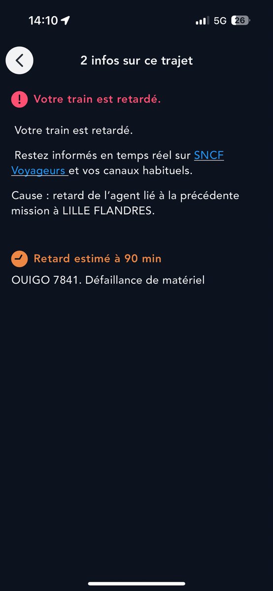 BouchetSeb's tweet photo. @SNCFConnect @SNCFVoyageurs @OUIGO @GroupeSNCF @SNCFReseau 
Je prends le tgv toutes les semaines. Votre service est mauvais à tout niveau. Des retards toutes les semaines. Vivement que la concurrence arrive. Et je me fous des remboursement, je veux être à l’heure à mes rdv. https://t.co/R8MyEOnUy2