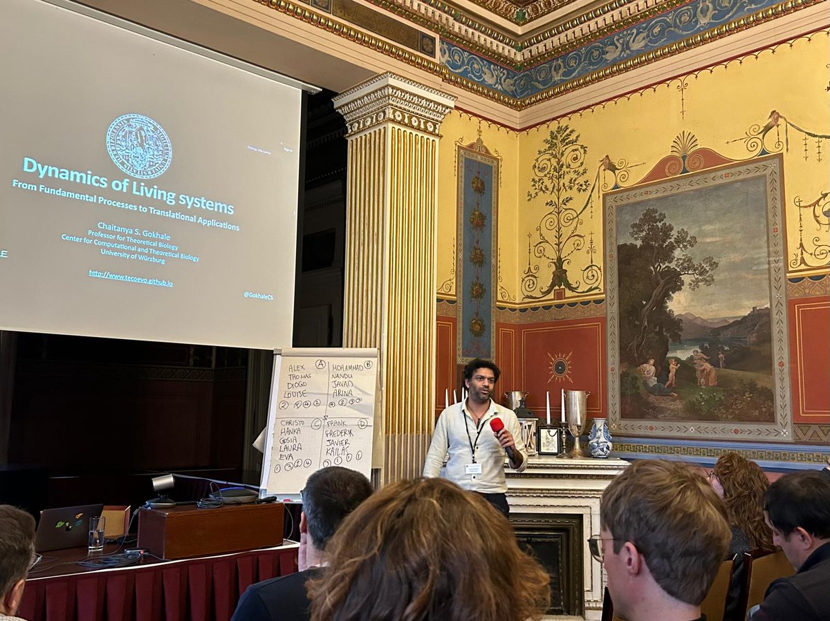 EvoGamesPlus (@evogamesplus) on Twitter photo The moment we’ve all been waiting for... Chaitanya Gokhale <a href="/GokhaleCS/">Chaitanya Gokhale</a> takes the stage to reveal new ideas for the next project proposal! 🚀
We will continue the open end conference with more discussions on future research and exciting new ideas! 🌟
#EvoGamesPlus The moment we’ve all been waiting for... Chaitanya Gokhale <a href="/GokhaleCS/">Chaitanya Gokhale</a> takes the stage to reveal new ideas for the next project proposal! 🚀
We will continue the open end conference with more discussions on future research and exciting new ideas! 🌟
#EvoGamesPlus