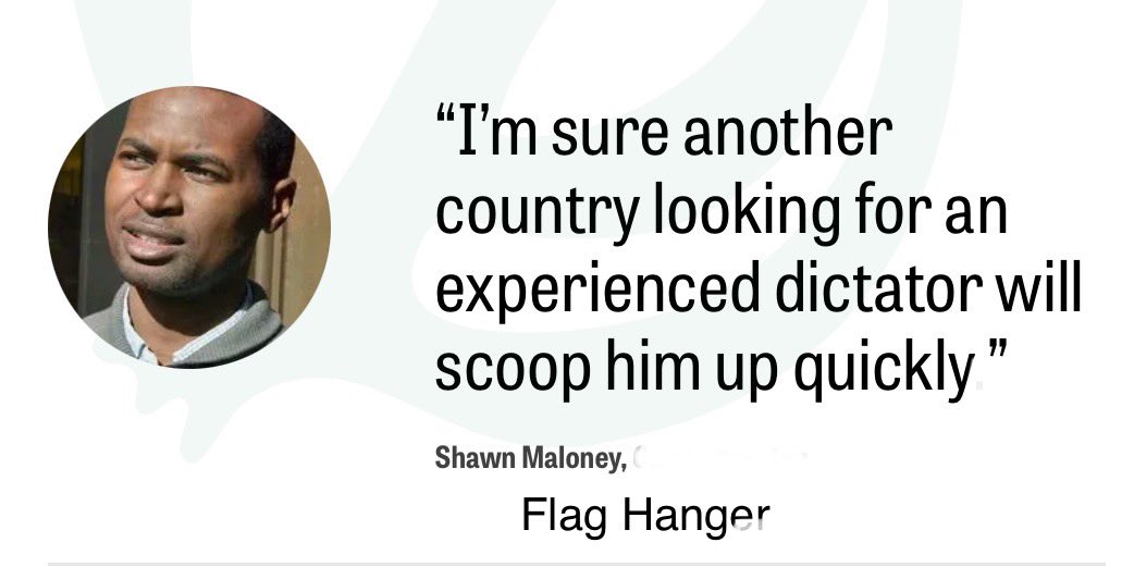 _whats_taters's tweet photo. @xbhaskarx @BurritoBrosShit “Flag Hanger” is such an American Voices job title https://t.co/HqkMdZGtl1