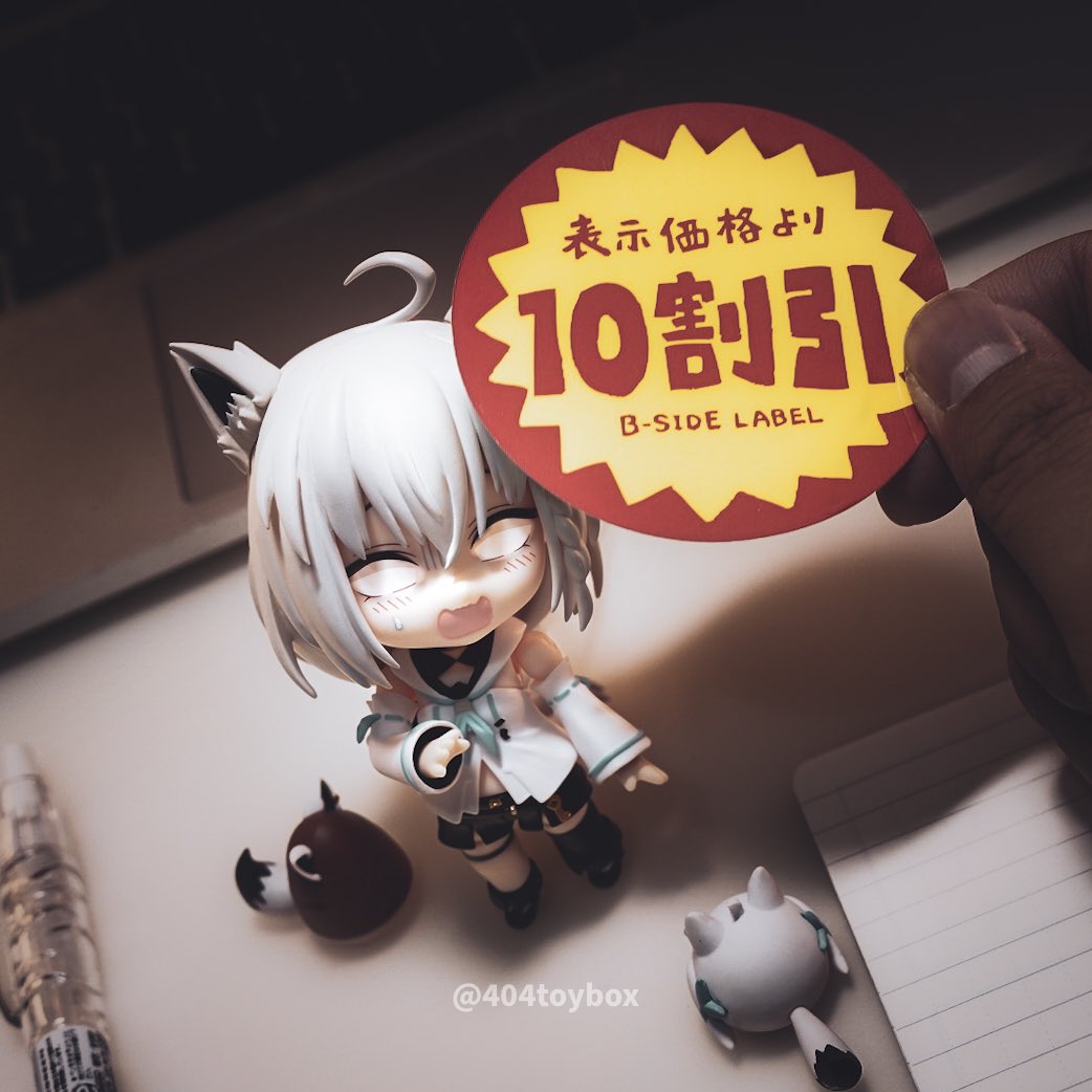 ただいまフブキセール中(X

#ねんどろフブキ #ねんどり