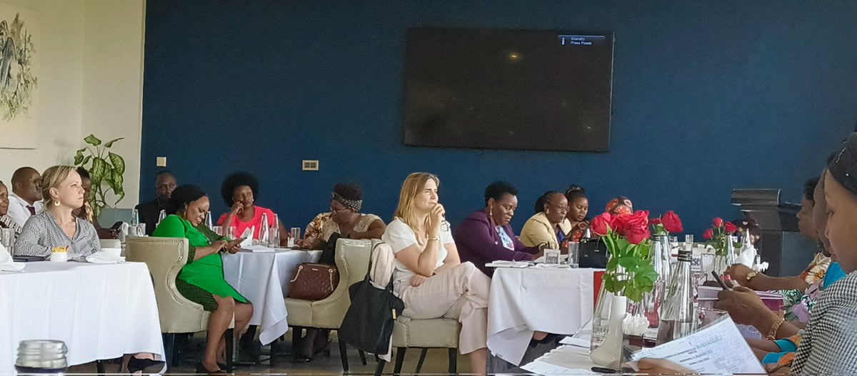 GlobalLUg's tweet photo. #HappeningNow :Dialogue organized by  @DanishMFA and partners with #WROs, @unwomenuganda and @Mglsd_UG as we wrap up the #16DaysOfActivisim2024 .
@HonRegis says "given the backlash of women's rights,we need an even stronger women's rights movement" 
#EqualityforAll https://t.co/RL2pzvc25N