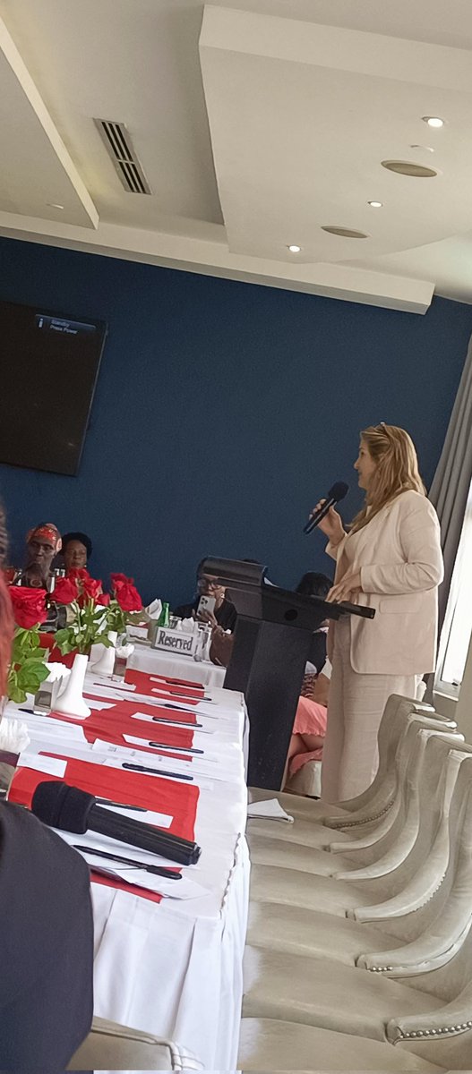 GlobalLUg's tweet photo. #HappeningNow :Dialogue organized by  @DanishMFA and partners with #WROs, @unwomenuganda and @Mglsd_UG as we wrap up the #16DaysOfActivisim2024 .
@HonRegis says "given the backlash of women's rights,we need an even stronger women's rights movement" 
#EqualityforAll https://t.co/RL2pzvc25N