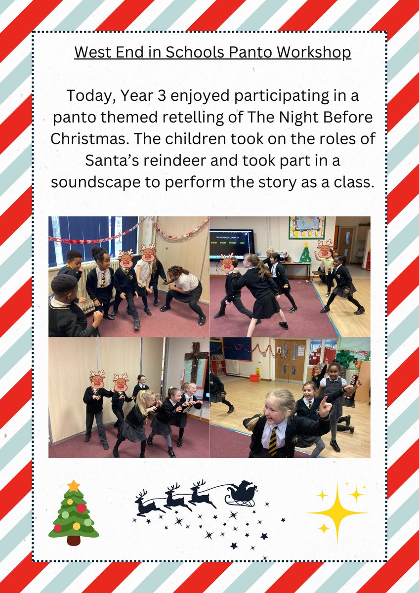 GuardianAngelsSch (@grdangelscp) on Twitter photo Thank you <a href="/WestEndinSchool/">West End in Schools</a> for your panto themed workshops! The children all had a wonderful time learning the Christmas stories through drama 🦌🎅🎄 Thank you <a href="/WestEndinSchool/">West End in Schools</a> for your panto themed workshops! The children all had a wonderful time learning the Christmas stories through drama 🦌🎅🎄
