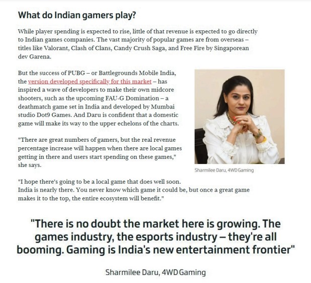 SharmileeDaru's tweet photo. @GIBiz  has done a good piece on how gaming is gradually becoming the mainstream of entertainment in India.

#IndianGamingIndustry #IGDC #IndiaGaming #Innovation #PR #Communication #Gaming

Read more at - https://t.co/BPbPIifWdq https://t.co/oglEkPc91G