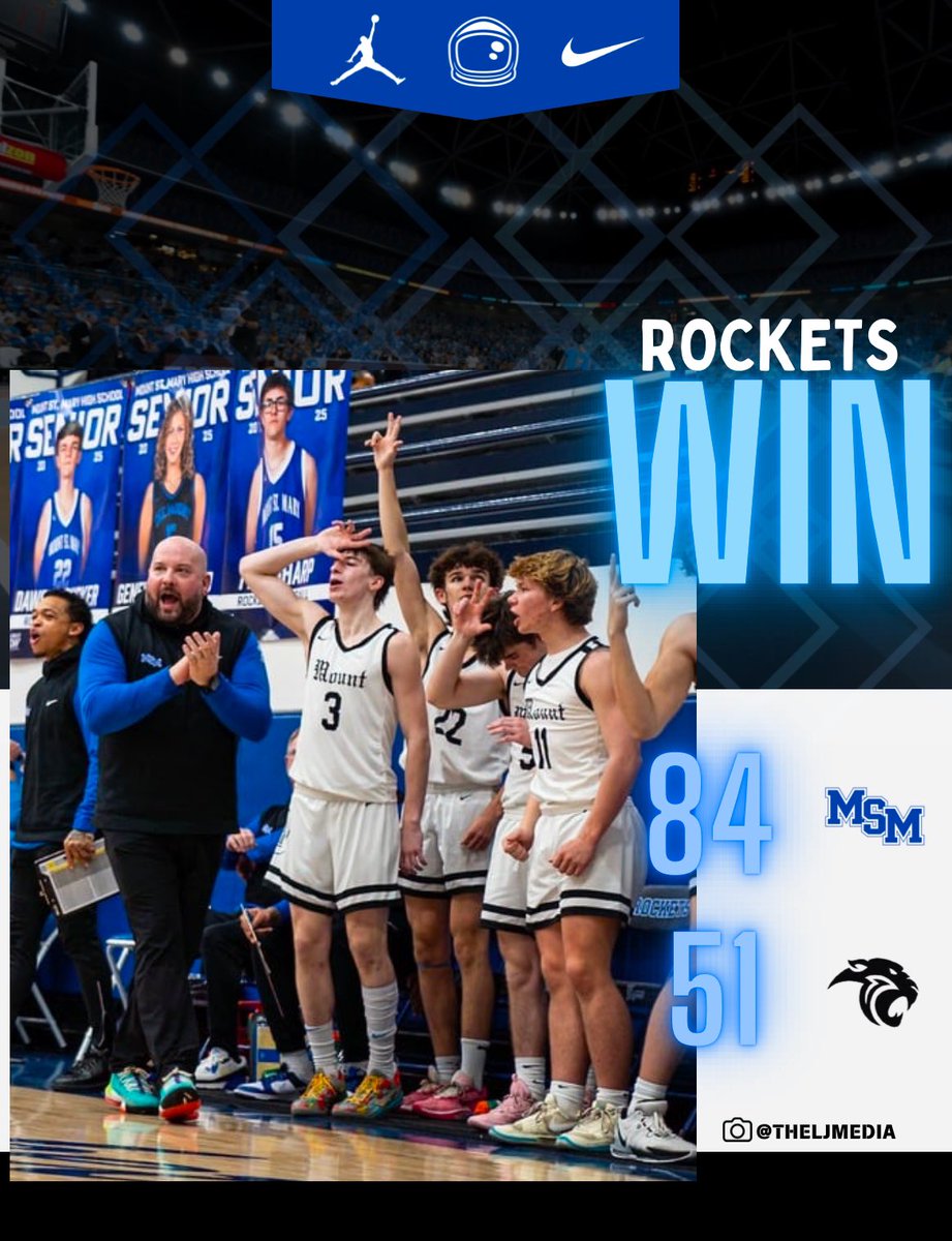 Mount beats Harrah 84-51. 2-0.