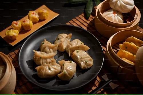 FavoriteCute251's tweet photo. A delightful assortment of dim sum! These little pockets of joy are perfect for a delicious and satisfying meal. https://t.co/Aqd1Fx0KN6