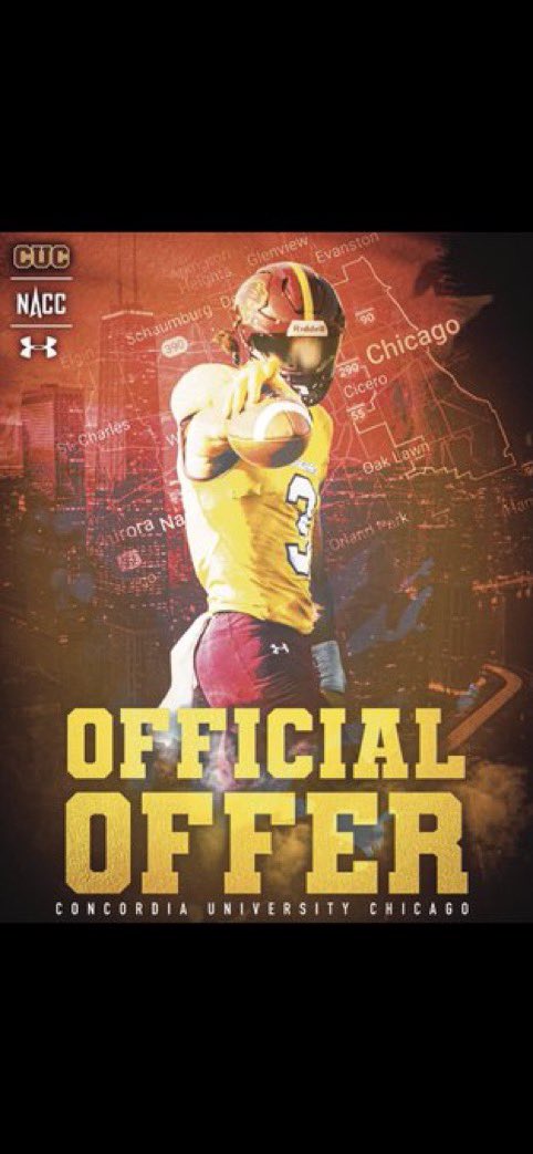 Zy’Eiar White (@zyeiarwhite) on Twitter photo I am extremely blessed to receive my second offer from Concordia University
<a href="/TierreTurner2/">Tierre Turner</a> <a href="/CUCFBFamily/">CUC Football</a> <a href="/MichaelGhantJr/">Michael Ghant Jr</a> <a href="/THNfootball/">Terre Haute North Football</a> <a href="/PrepRedzoneIN/">Prep Redzone Indiana</a> GO COUGARS I am extremely blessed to receive my second offer from Concordia University
<a href="/TierreTurner2/">Tierre Turner</a> <a href="/CUCFBFamily/">CUC Football</a> <a href="/MichaelGhantJr/">Michael Ghant Jr</a> <a href="/THNfootball/">Terre Haute North Football</a> <a href="/PrepRedzoneIN/">Prep Redzone Indiana</a> GO COUGARS