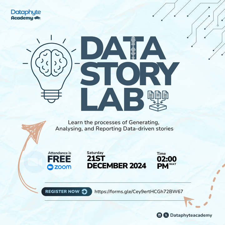 Prof_KennyJames's tweet photo. We have put together several journalism experts who will speak on generating data-driven stories. This would be a conversation on data-driven approaches to storytelling 

Kindly register for the first phase of the training 

https://t.co/3GRgJGX5vx https://t.co/CWzT5NbTuU