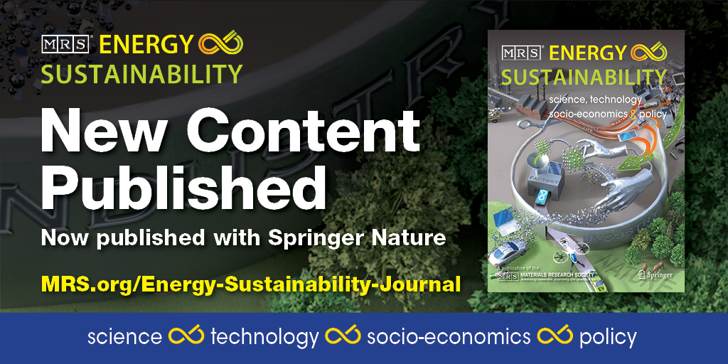 Materials Research Society (MRS) (@materials_mrs) on Twitter photo This new #MRSEnergyJournal article explores the viability of an open system #ThermochemicalEnergyStorage reactor in different representative climate regions in the U.S. <a href="/amenon_lab/">Akanksha Menon</a> <a href="/MEGeorgiaTech/">Georgia Tech ME</a> <a href="/gatechengineers/">Georgia Tech College of Engineering</a> <a href="/EiCMRSEnergy/">Manish Chhowalla</a> <a href="/ChhowallaL/">Chhowalla Lab</a>
rdcu.be/d2qT6 This new #MRSEnergyJournal article explores the viability of an open system #ThermochemicalEnergyStorage reactor in different representative climate regions in the U.S. <a href="/amenon_lab/">Akanksha Menon</a> <a href="/MEGeorgiaTech/">Georgia Tech ME</a> <a href="/gatechengineers/">Georgia Tech College of Engineering</a> <a href="/EiCMRSEnergy/">Manish Chhowalla</a> <a href="/ChhowallaL/">Chhowalla Lab</a>
rdcu.be/d2qT6
