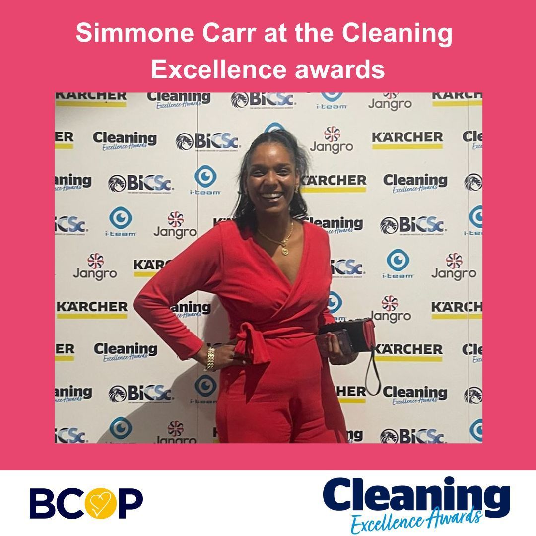 BCOP wish to congratulate Simmone Carr from Anita Stone Court, who was shortlisted at the National Cleaning Excellence awards
Thanks for all your hard work, Simmone, we're so proud of you!

buff.ly/4ffBk0b 

#BCOP #NationalCleaningAwards #AnitaStoneCourt #AboveandBeyond