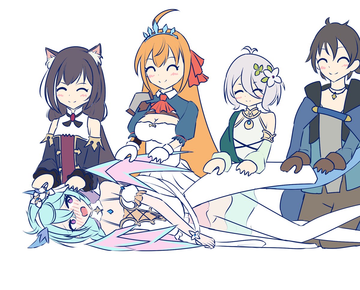#今年も残りわずかなので今年一番伸びた絵を貼る 
シェフィ揉め！