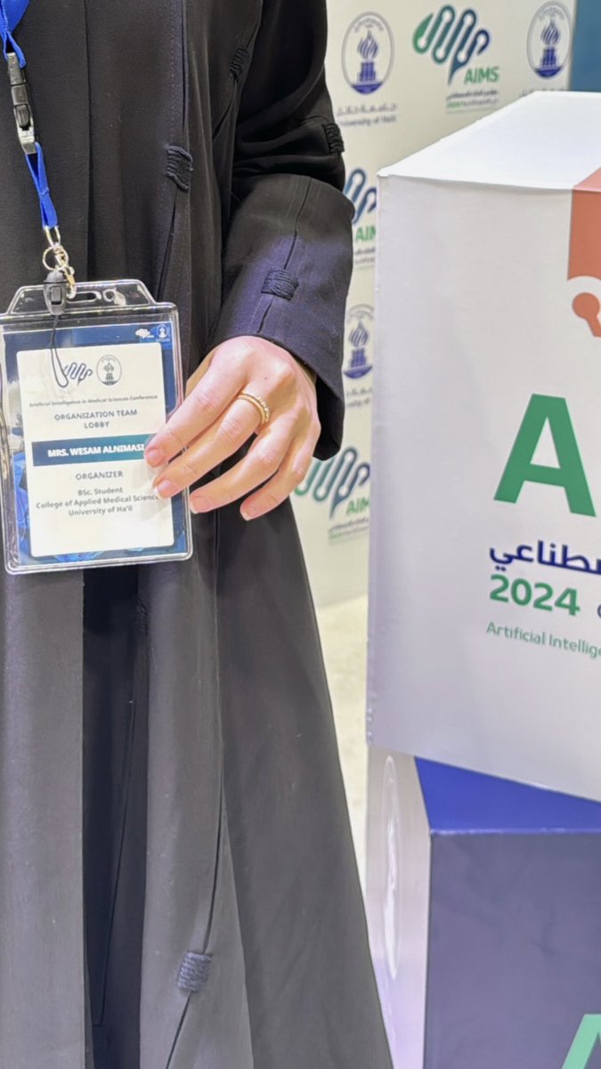 _wesam08's tweet photo. كانت أجمل 3 أيام في تنظيم مؤتمر الذكاء الاصطناعي في العلوم الطبية. تجربة لا تُنسى، أضافت لي الكثير من المعرفة 🤍
#الذكاء_الاصطناعي_في_العلوم_الطبية https://t.co/RqVmtR1FAA