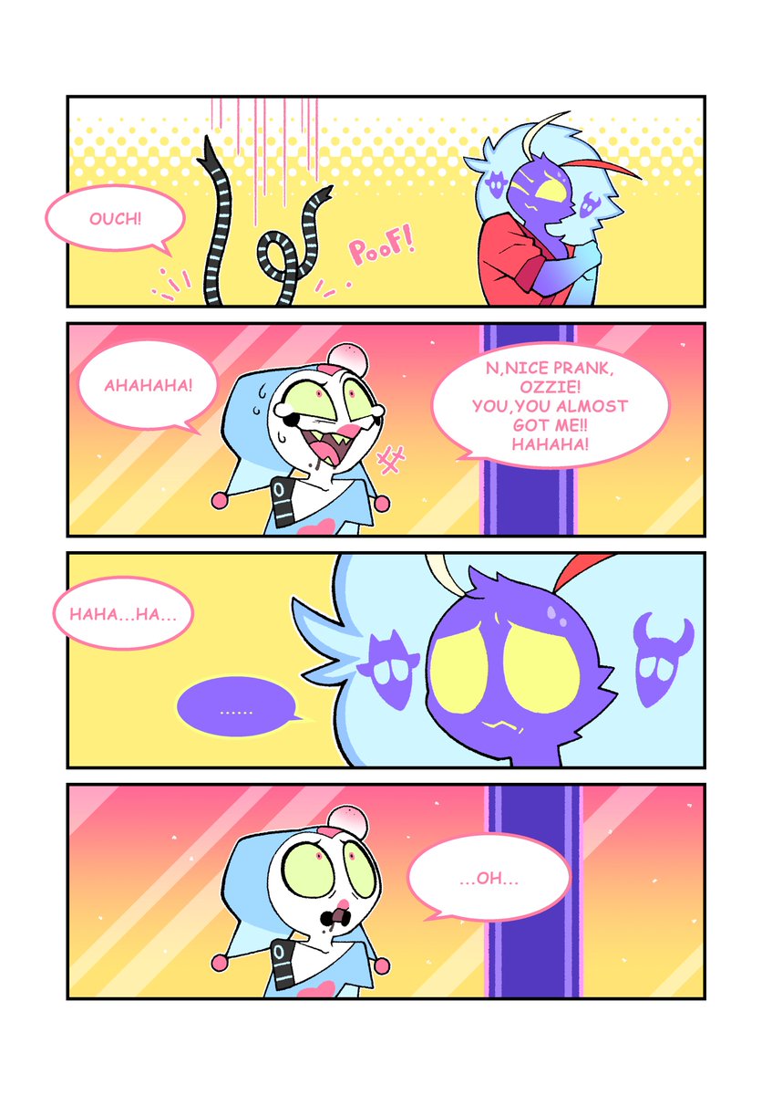 nice prank!(redrawing of my old comics.)
#HelluvaBossFanart #Fizzarozzie