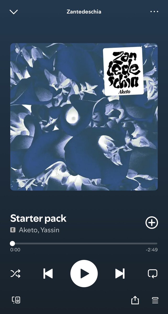 Starter Pack de Aketo en featuring avec le Yass vient de sortir sur le dernier projet d'Aketo "Zantedeschia". Allez me streamer ce feat avec une LÉGENDE