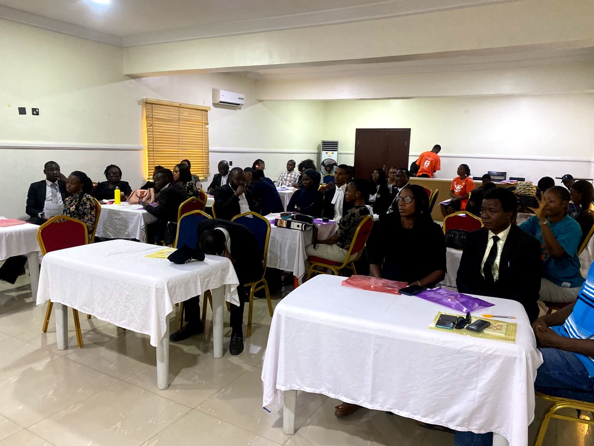 OchaiThankgod's tweet photo. Day 1: 3-Day Training for Lawyers on Ending FGM. Barr. Rita breaks down the Violence Against Persons (Prohibition) Act (VAPP): objectives, scope, structure &amp; content. 
#VAPP #EndFGM #EndFGM 
@UNFPANigeria @NIGAWD
@UNFPA   @AyodejiUzoma https://t.co/lwq3RTj9it